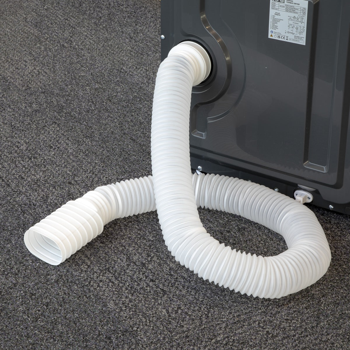 Baridi Condenser Vent Hose Pipe for Vented Tumble Dryers 1.5m x 3.5" DH230