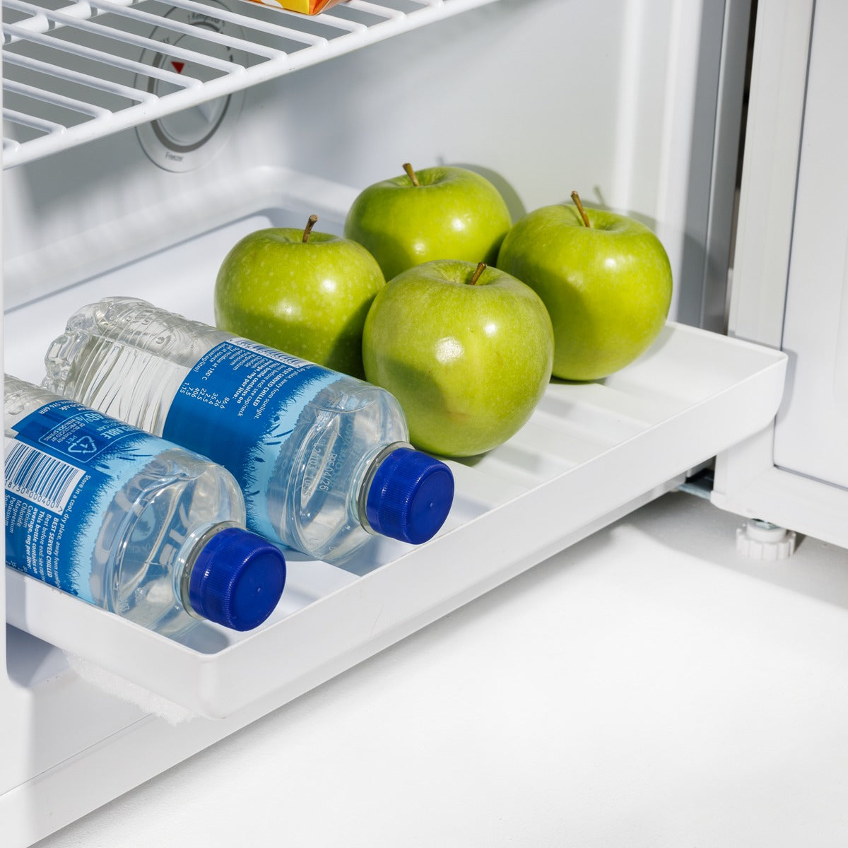 Baridi Mini Tabletop Fridge/Freezer, 31L Capacity - White DH254