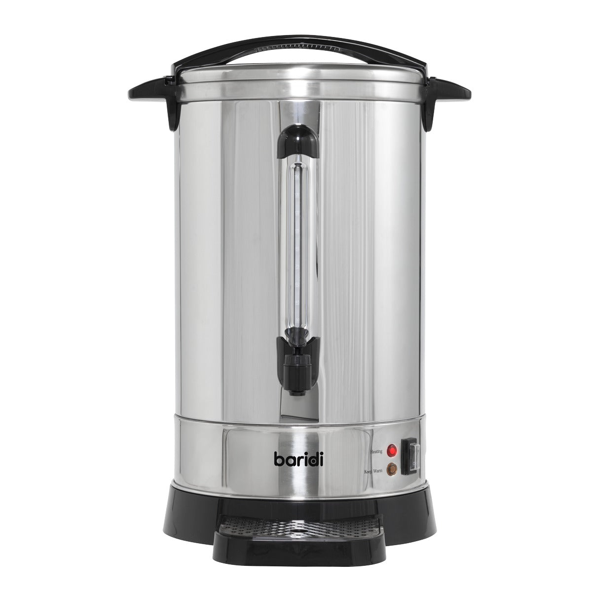 Baridi Hot Water Boiler, Tea Urn, 20L Capacity, Stainless Steel DH270