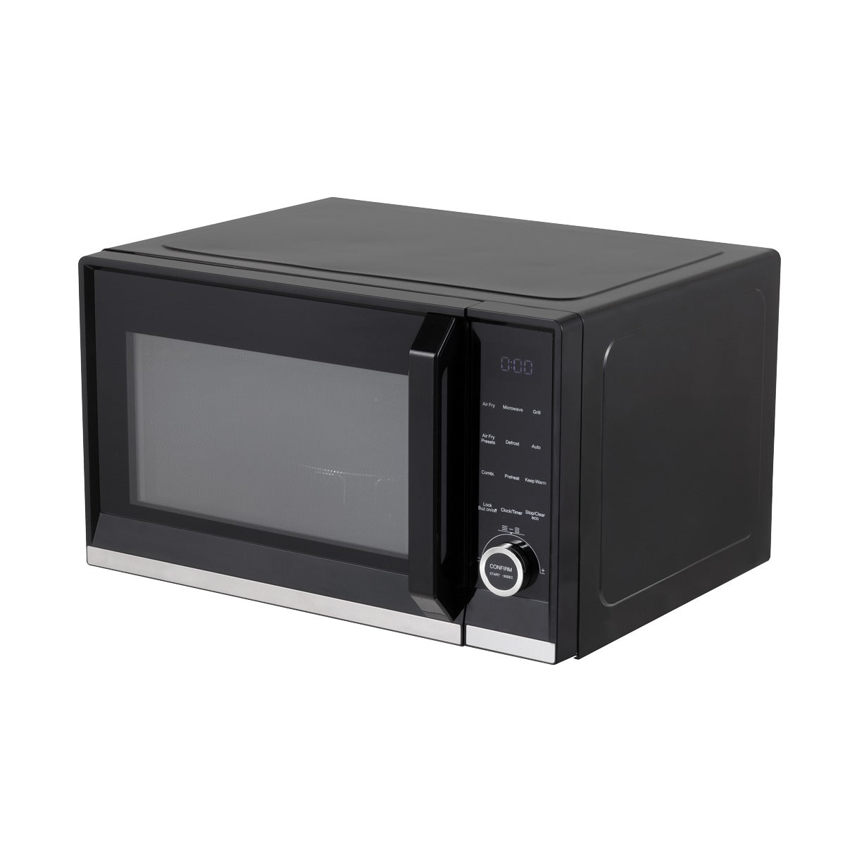 Baridi 7-in-1 Air Fryer Microwave & Grill, 28L Capacity - Black DH277