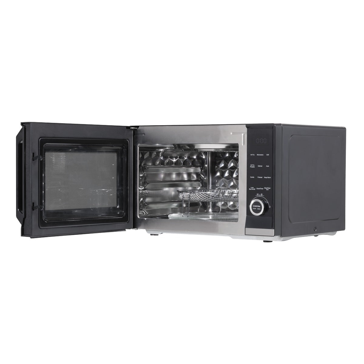 Baridi 7-in-1 Air Fryer Microwave & Grill, 28L Capacity - Black DH277