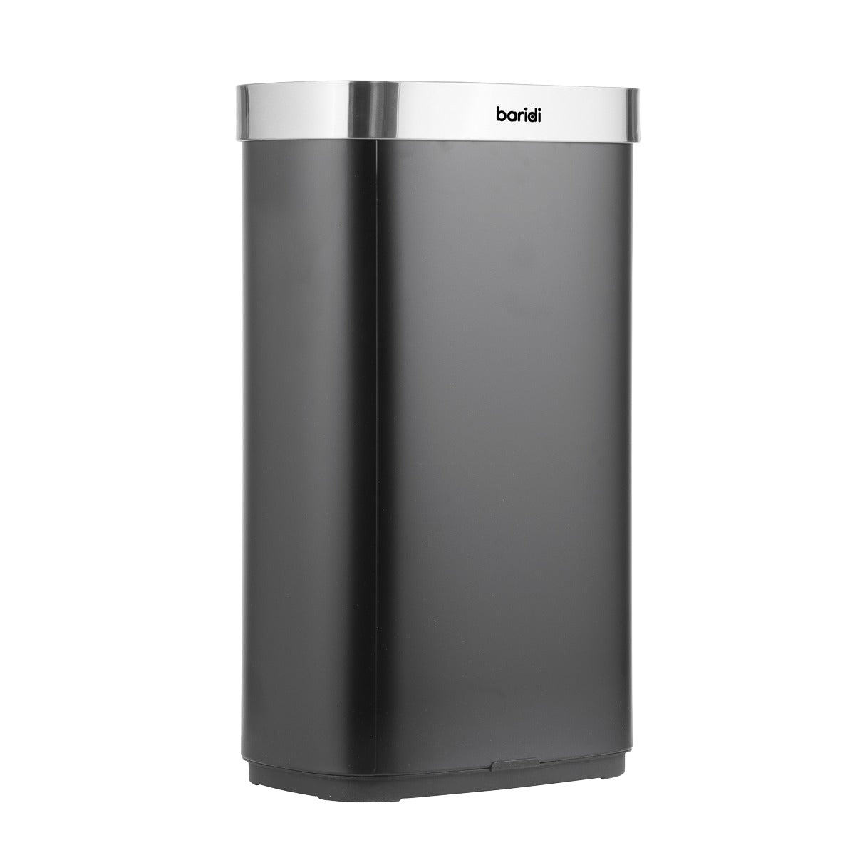 Baridi Sensor Bin 80L - Black/Stainless Steel DH283
