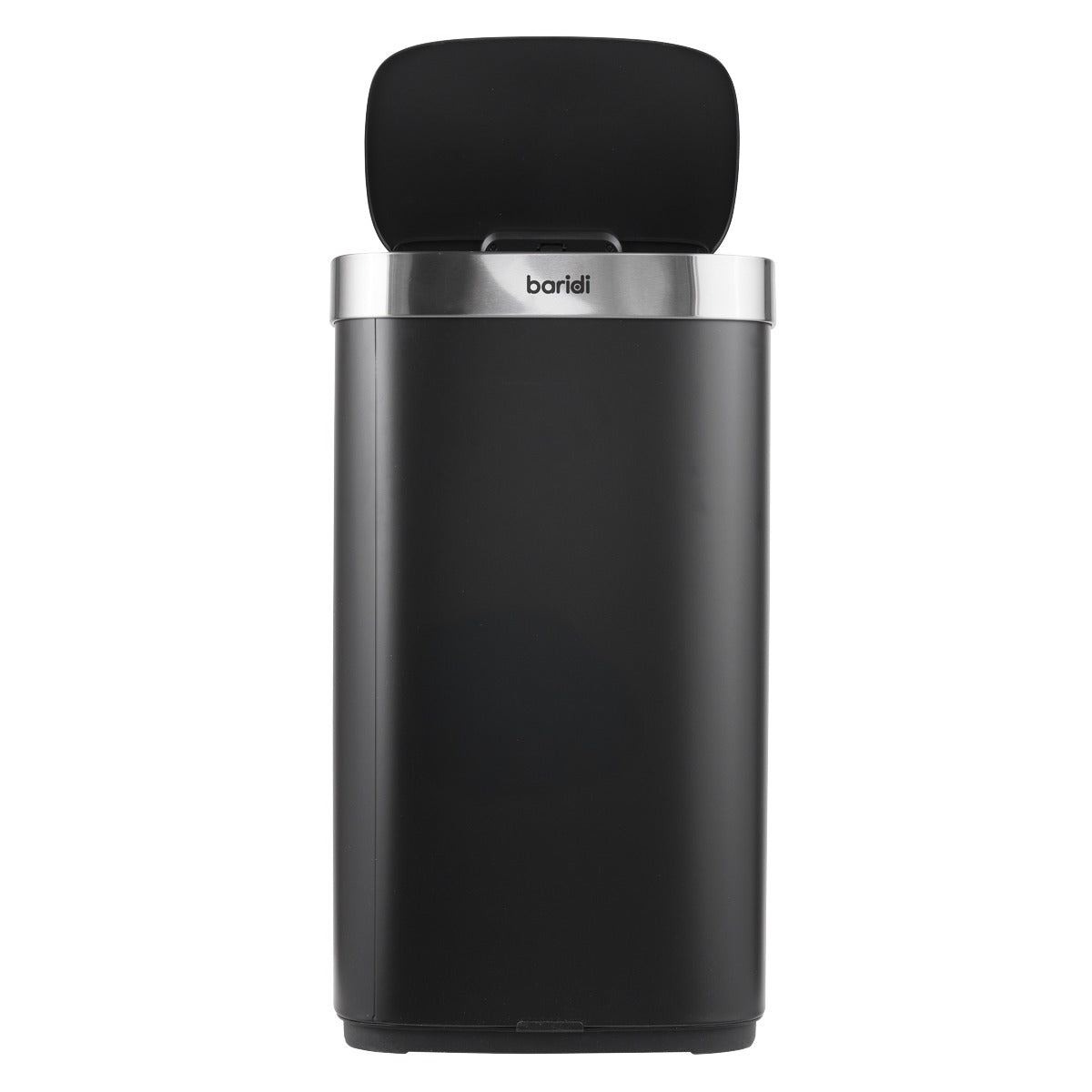 Baridi Sensor Bin 80L - Black/Stainless Steel DH283