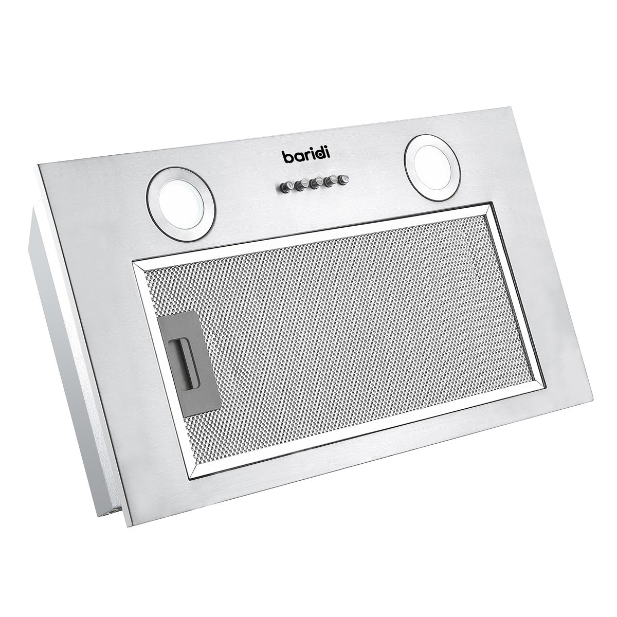 Baridi Cooker Hood with 5-Layer Filter 52cm - Stainless Steel DH284