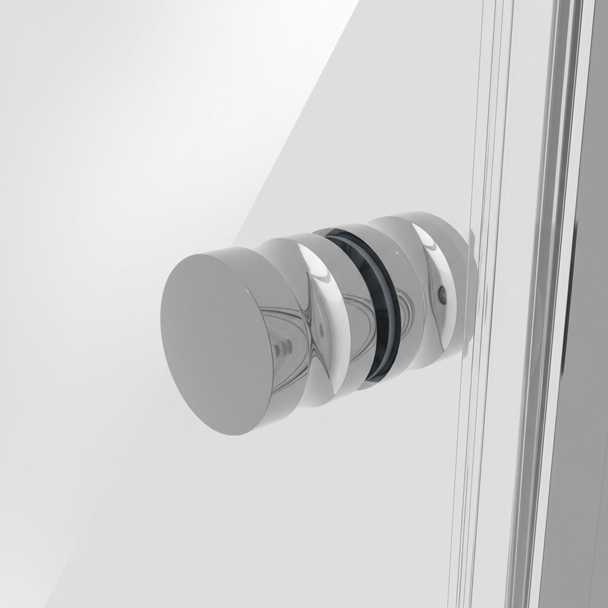 Baridi Bi-Fold Shower Door 800 x 1850mm, 6mm Tempered Glass, Reversible - Chrome DH305