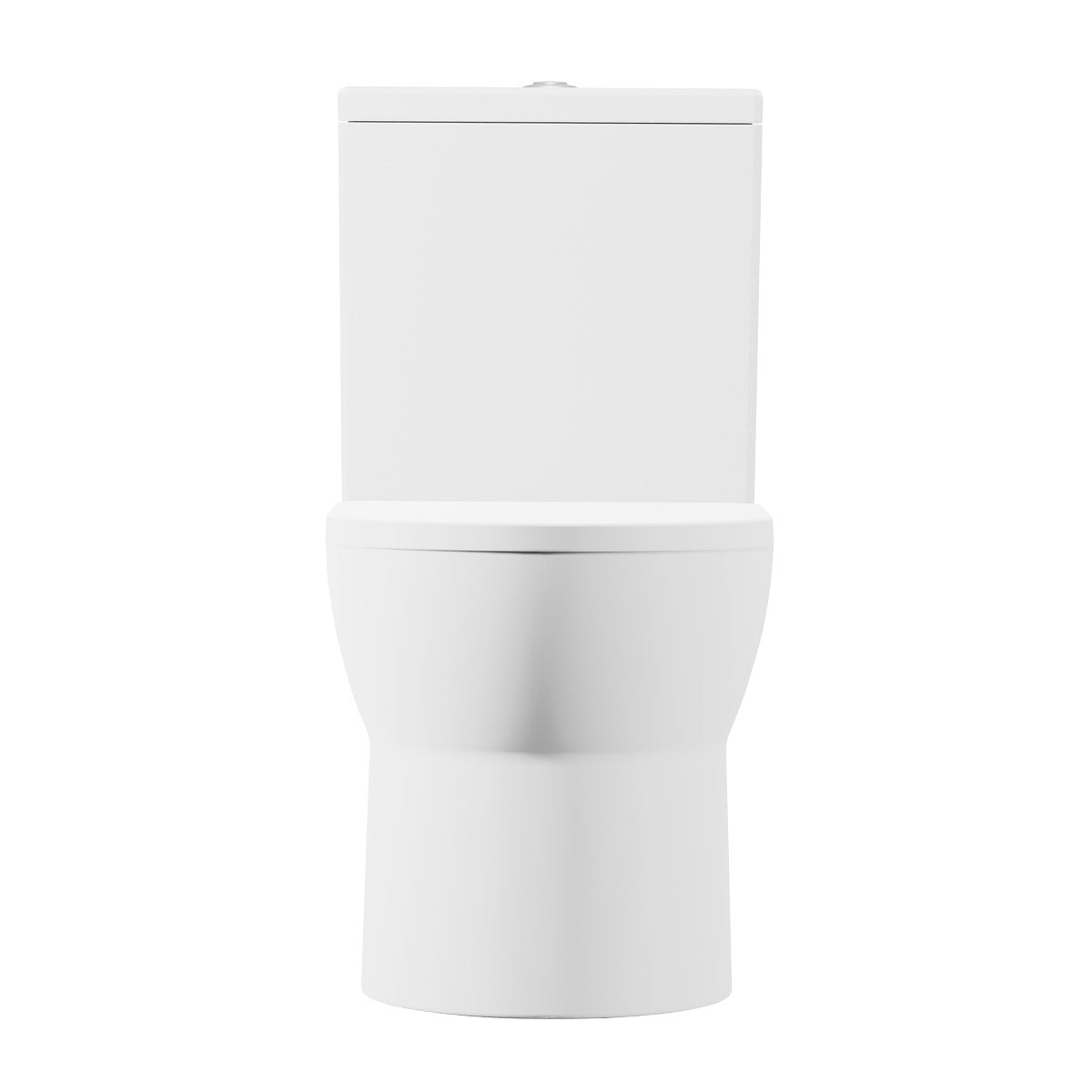 Baridi Close-Coupled Toilet with Soft Close Seat, Dual Flush Cistern & Rimless Flush – White DH333