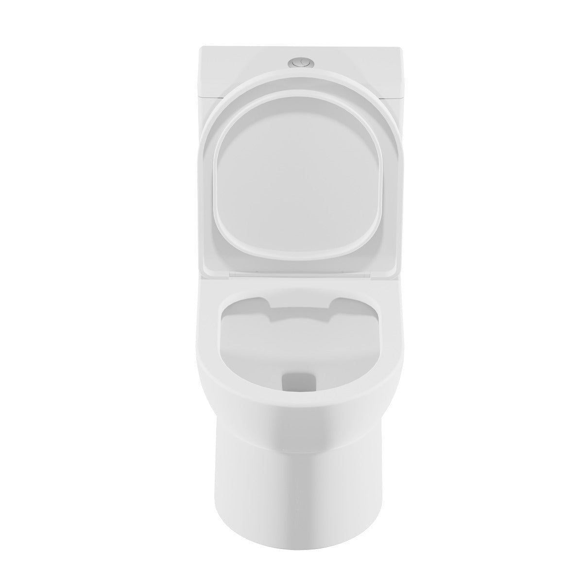 Baridi Close-Coupled Toilet with Soft Close Seat, Dual Flush Cistern & Rimless Flush – White DH333
