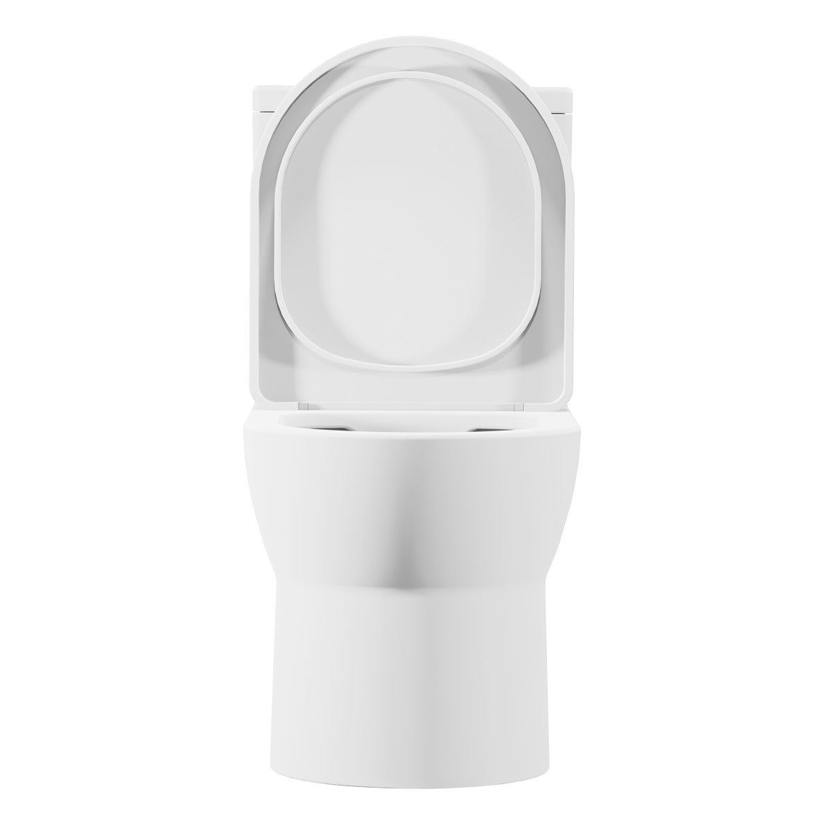 Baridi Close-Coupled Toilet with Soft Close Seat, Dual Flush Cistern & Rimless Flush – White DH333