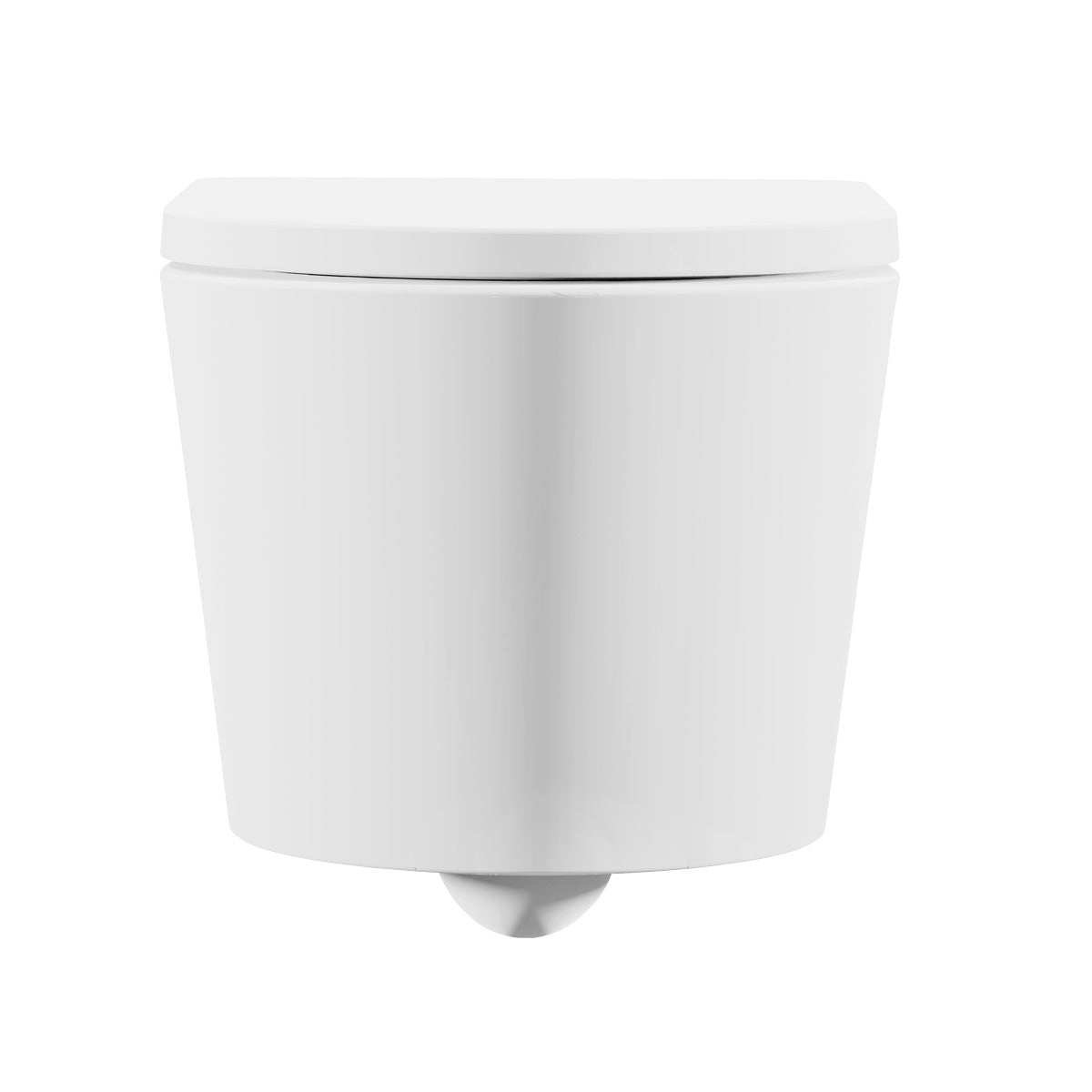 Baridi Wall Hung Toilet with Soft Close Seat & Rimless Flush – White DH335