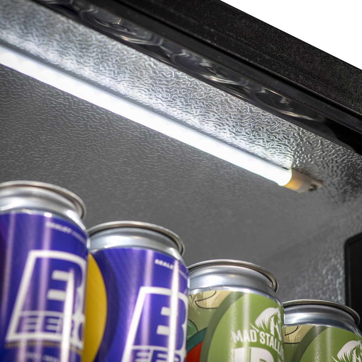 Baridi Sliding Triple Door, Back Bar Drinks Fridge/Cooler, 307L Capacity DH337