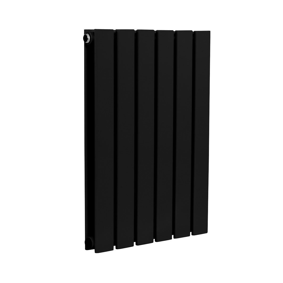 Baridi Horizontal Radiator Contemporary Double Flat Panel Design 600 x 420mm – Black DH343