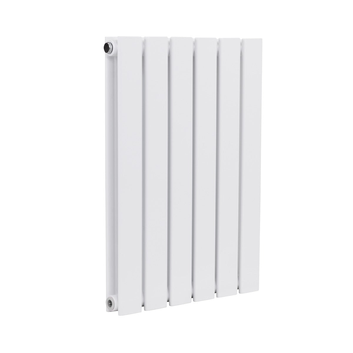 Baridi Horizontal Radiator Contemporary Double Flat Panel Design 600 x 420mm – White DH348
