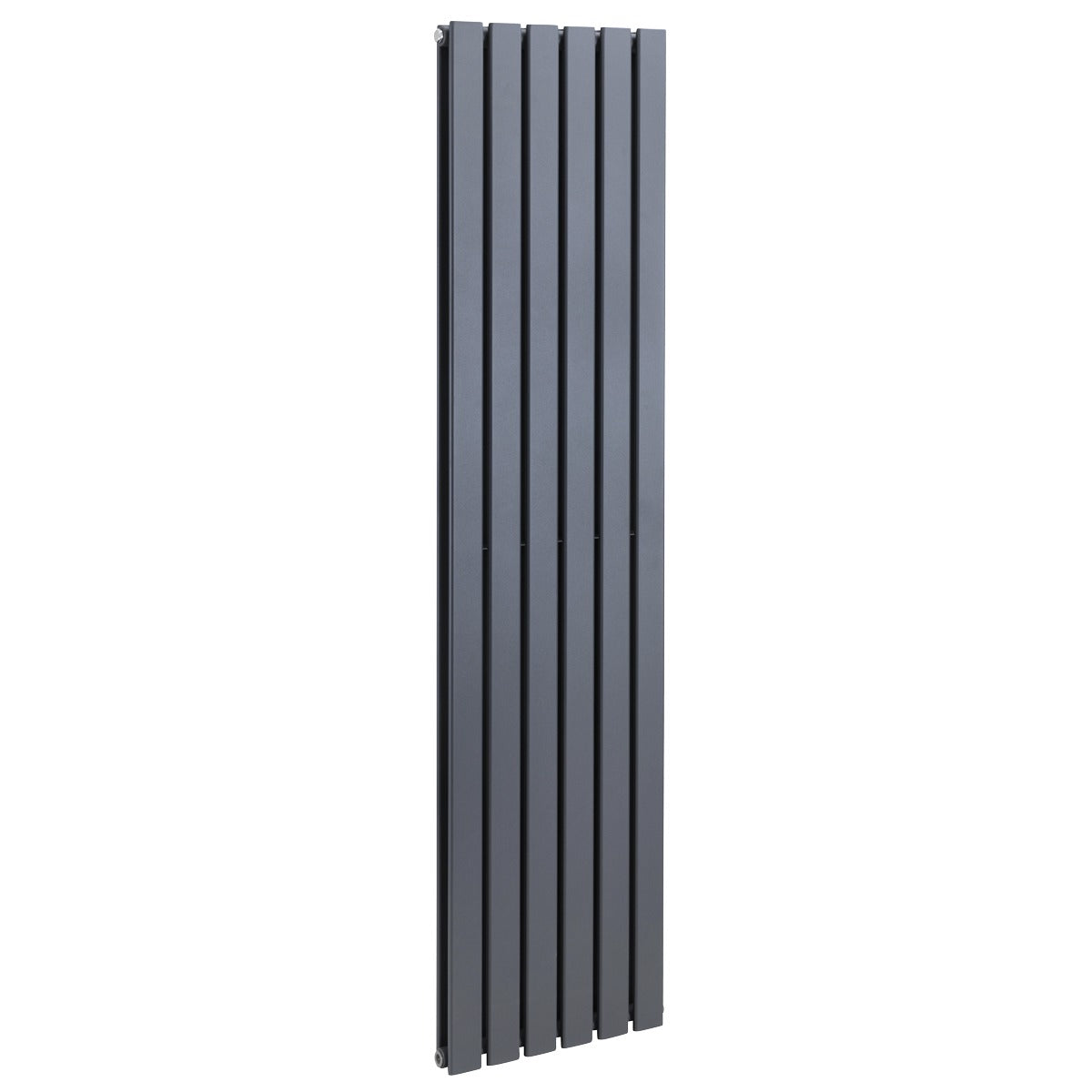 Baridi Vertical Radiator Contemporary Double Flat Panel Design 420 x 1800mm – Anthracite DH353