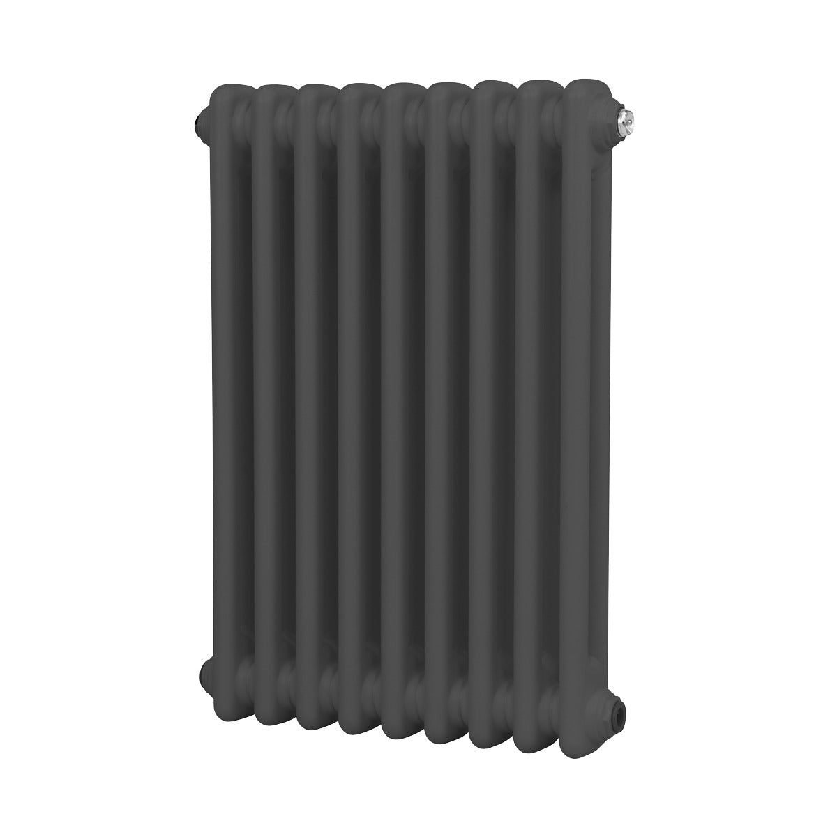 Baridi Horizontal Traditional 2 Column Radiator 600 x 427mm – Anthracite DH356