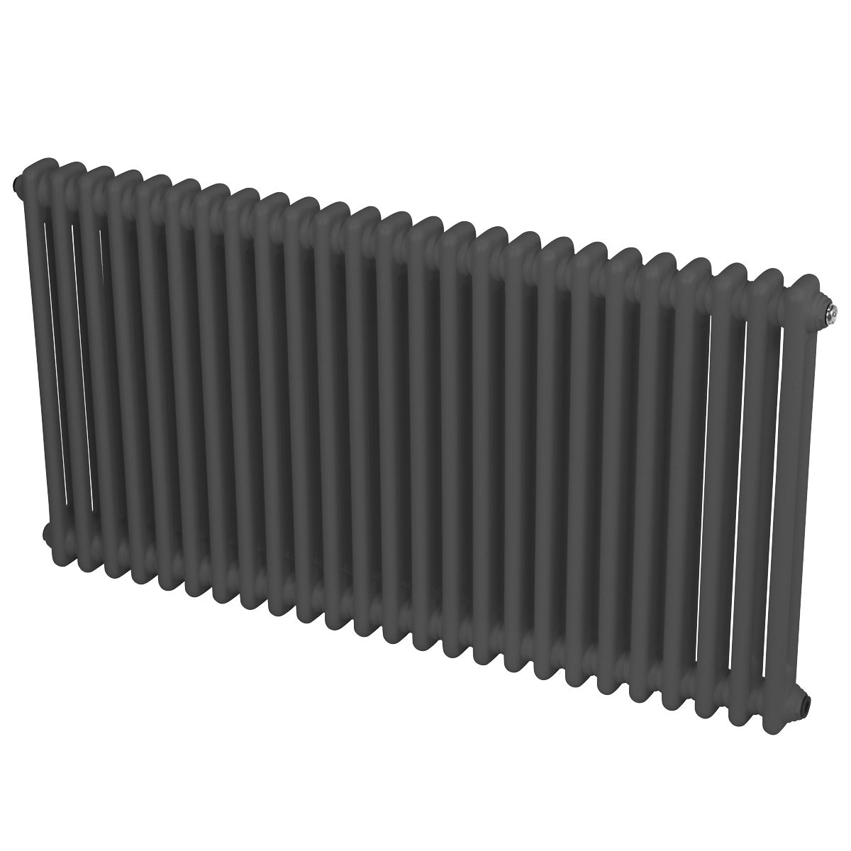 Baridi Horizontal Traditional 2 Column Radiator 600 x 1147mm – Anthracite DH360