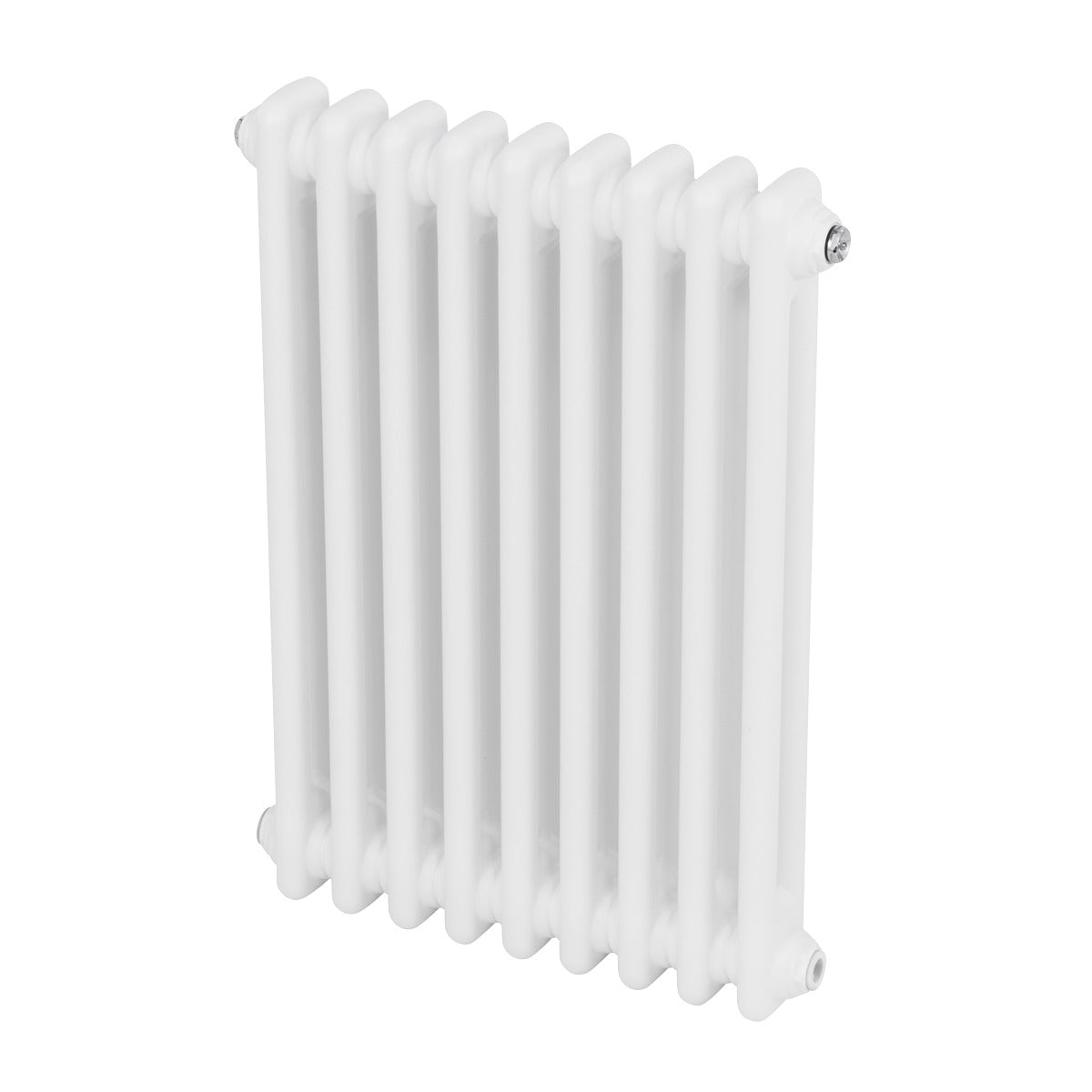 Baridi Horizontal Traditional 2 Column Radiator 600 x 427mm – White DH366