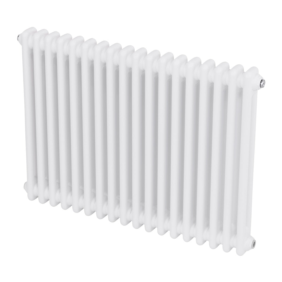 Baridi Horizontal Traditional 2 Column Radiator 600 x 832mm – White DH368