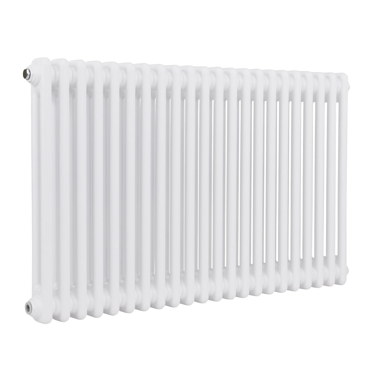 Baridi Horizontal Traditional 2 Column Radiator 600 x 1012mm – White DH369