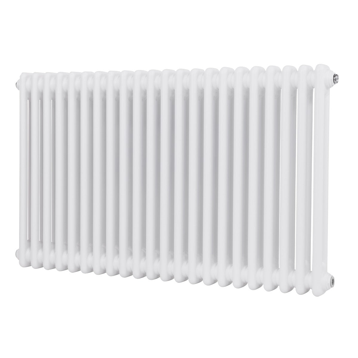 Baridi Horizontal Traditional 2 Column Radiator 600 x 1012mm – White DH369