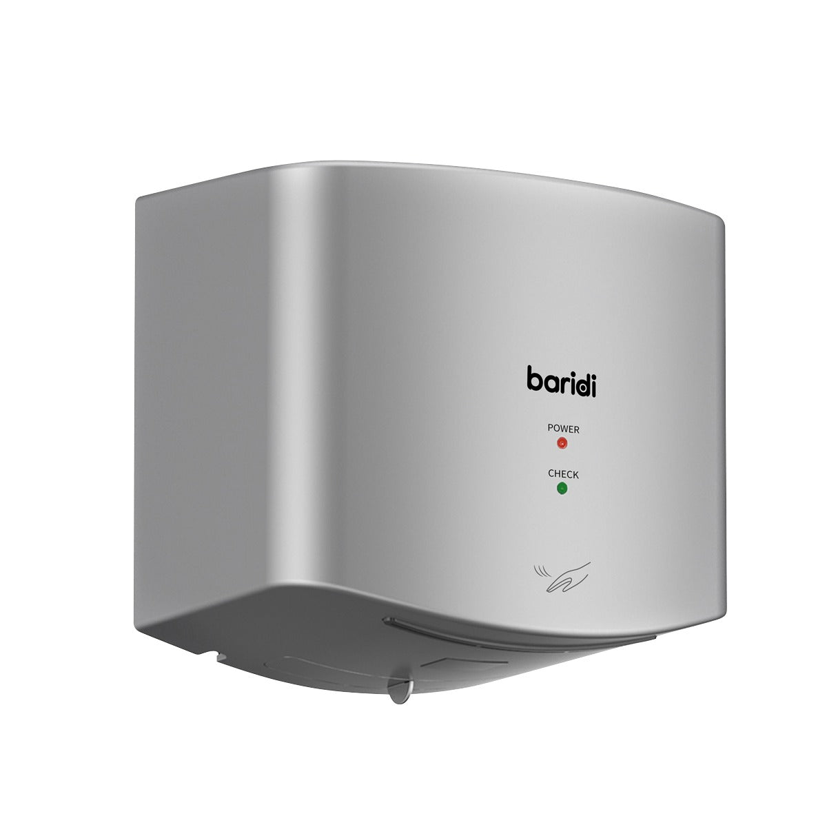 Baridi High Speed Hand Dryer with Auto-Sensor 1400-1650W - Silver DH379