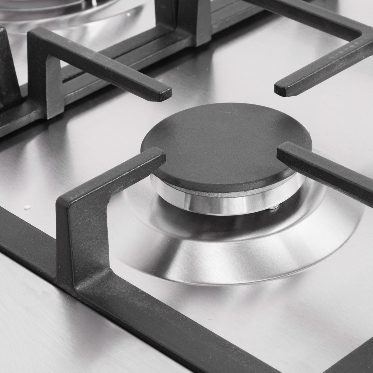 Baridi 90cm Gas Hob Stainless Steel with 5 Burners, Cast Iron Supports & Auto Ignition 11kW DH382