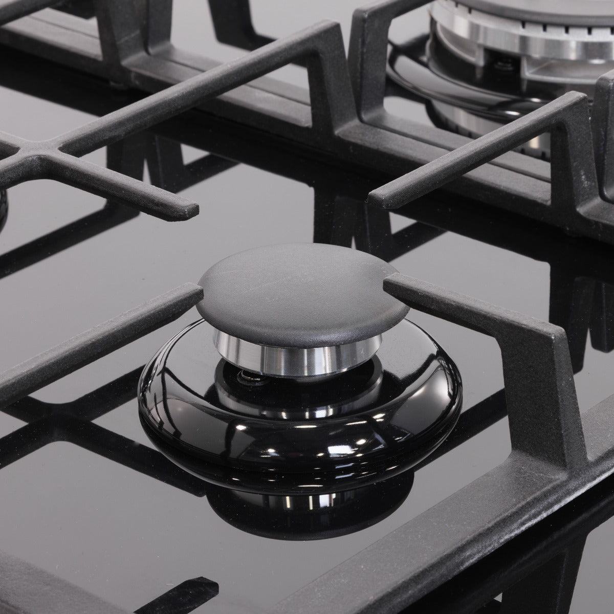 Baridi 90cm Gas Hob Glass with 5 Burners, Cast Iron Supports & Auto Ignition 11kW DH383