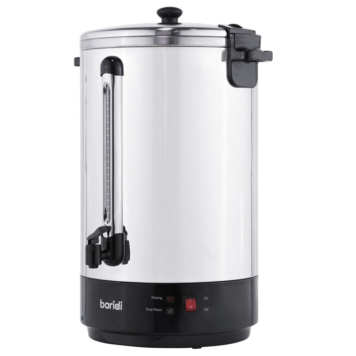 Baridi Hot Water Boiler, Tea Urn 30L Capacity - Stainless Steel DH388