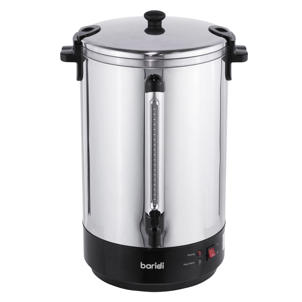 Baridi Hot Water Boiler, Tea Urn 30L Capacity - Stainless Steel DH388