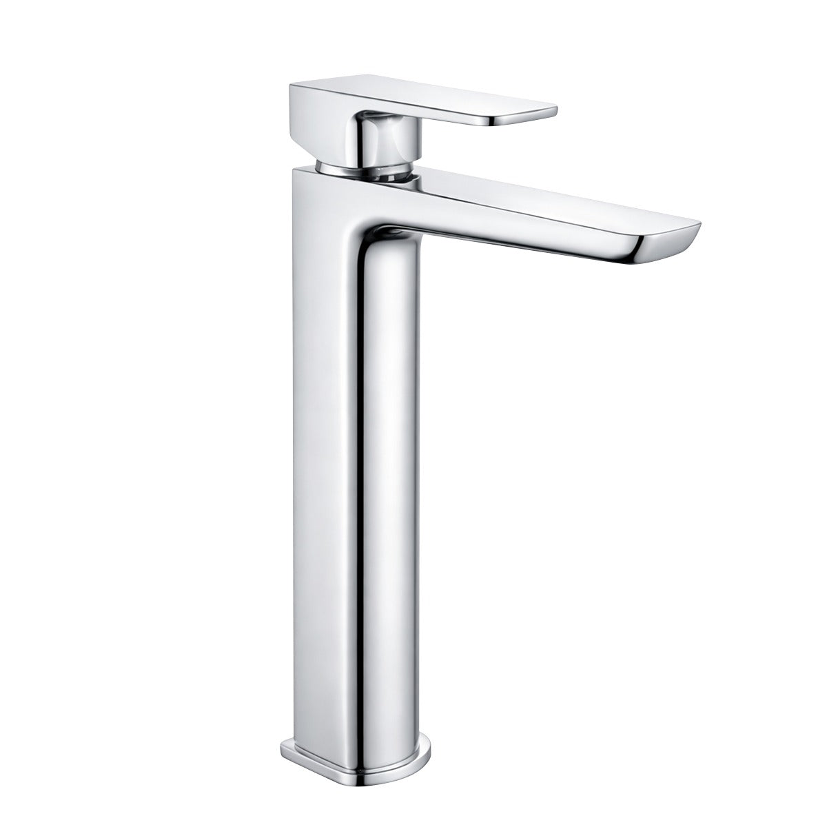 Baridi High Basin Mixer Tap with Clicker Waste - Chrome DH394