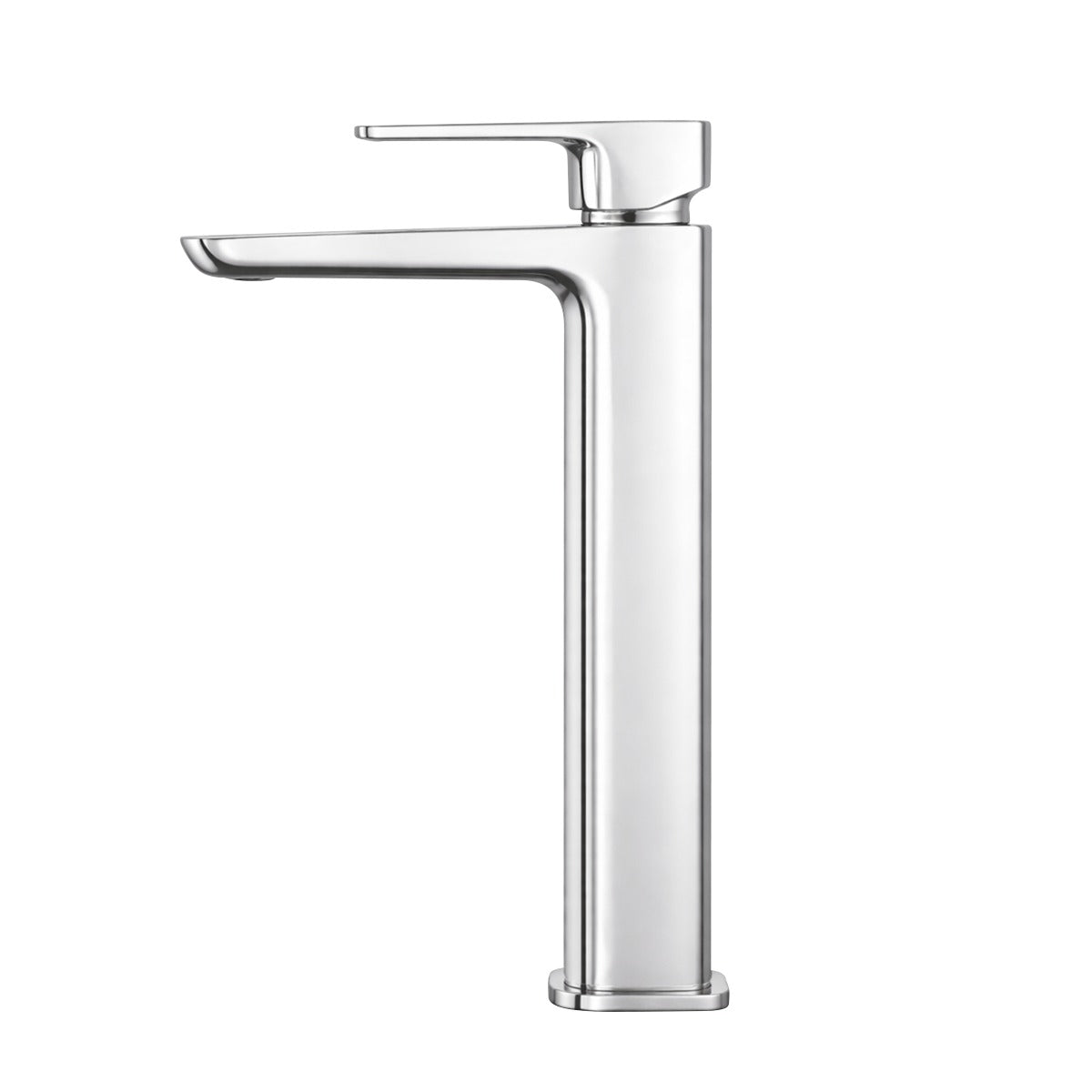 Baridi High Basin Mixer Tap with Clicker Waste - Chrome DH394