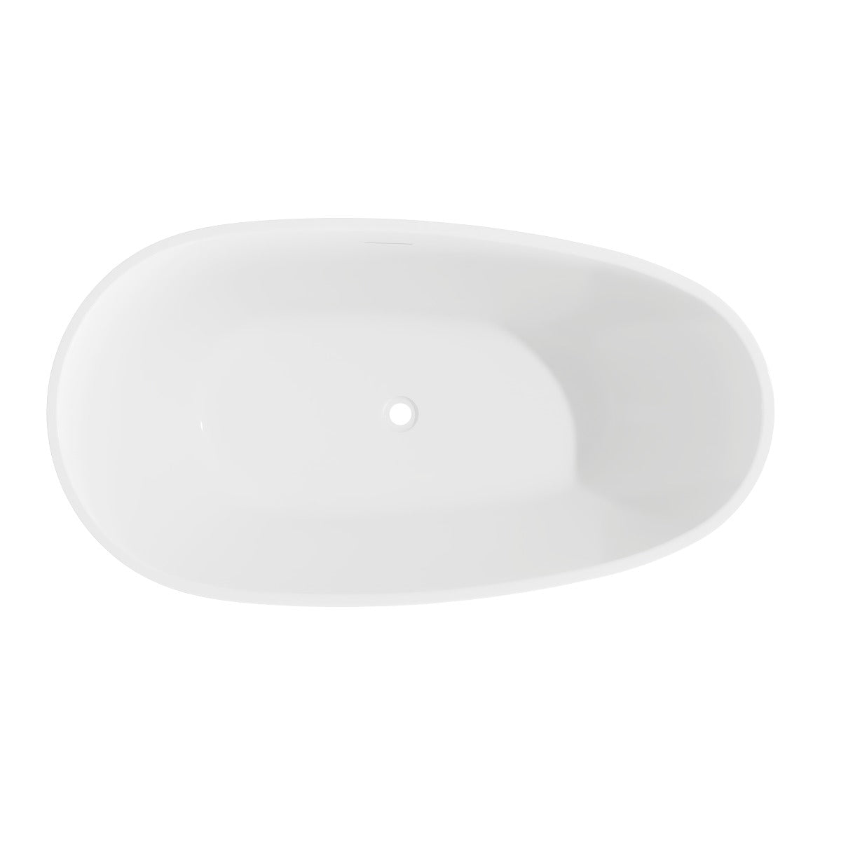 Baridi Double-Ended Slim Rim Bath with Overflow System 170cm - Gloss White DH418