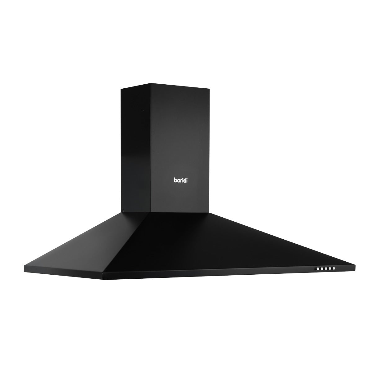 Baridi Cooker Hood, Chimney Style with Carbon Filters 90cm - Black DH59