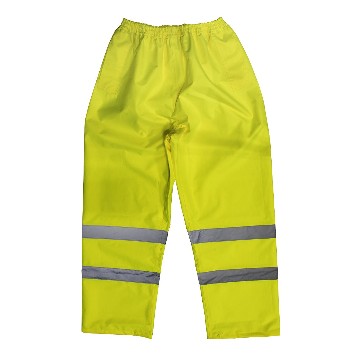 Worksafe Hi-Vis Yellow Waterproof Trousers - Medium 807M