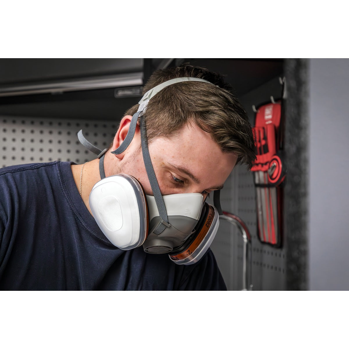 Worksafe Reusable Half Mask without Filters 9000