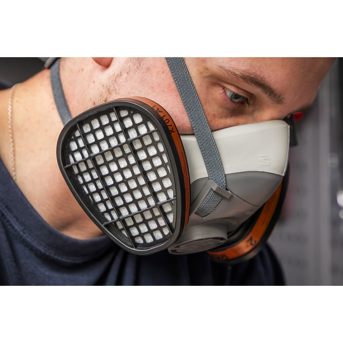 Worksafe Reusable Half Mask without Filters 9000