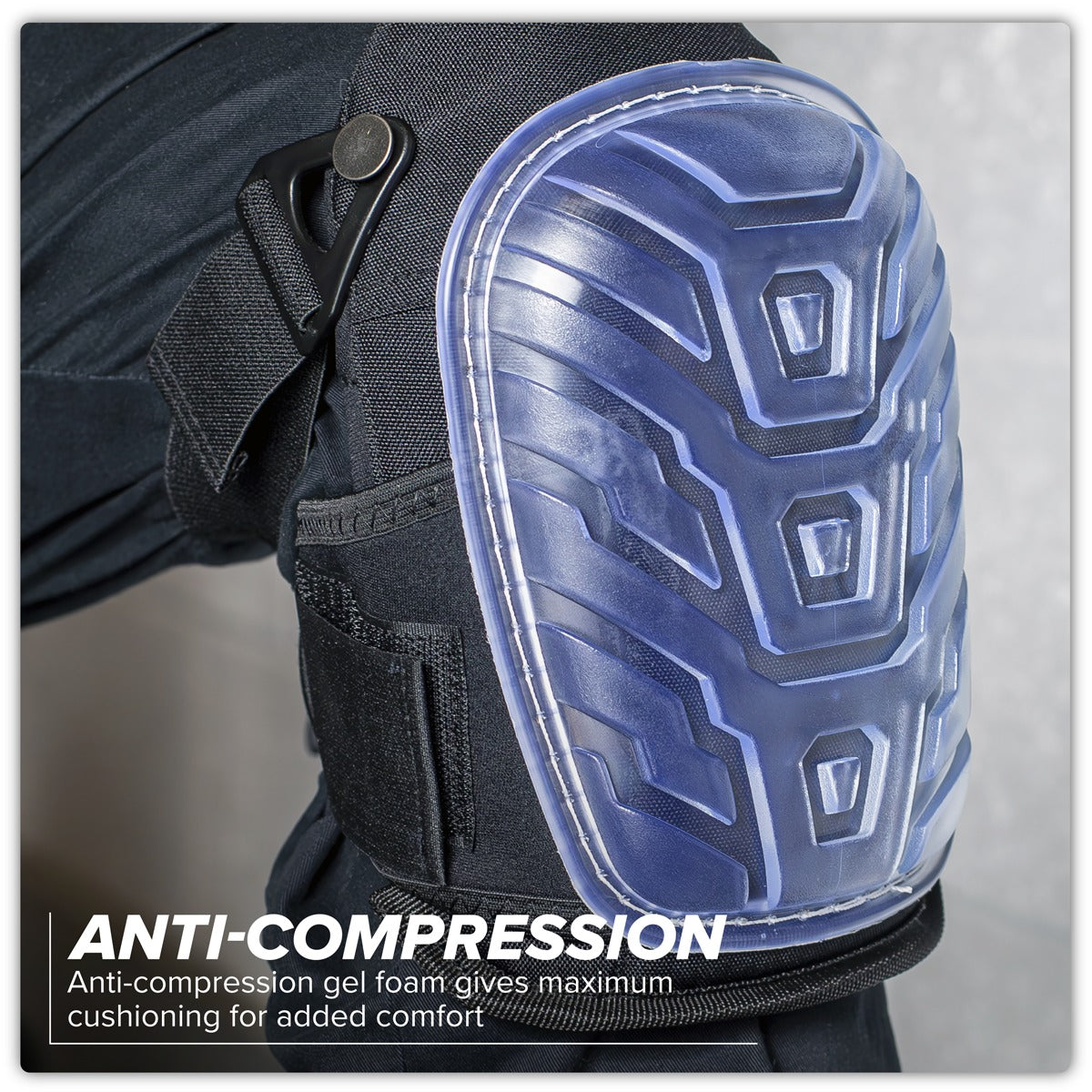 Worksafe Hard Shell Gel Knee Pads - Pair 9711