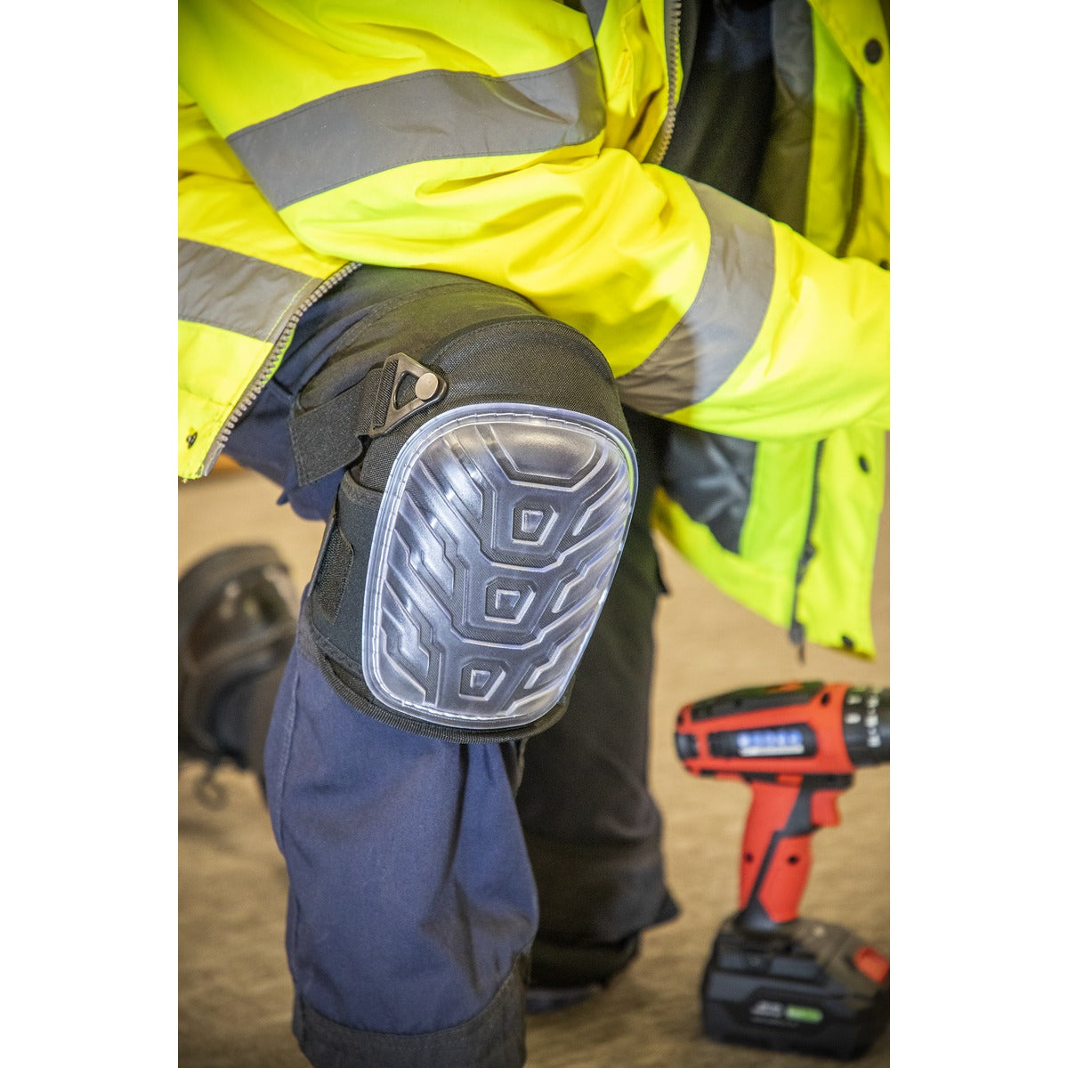 Worksafe Hard Shell Gel Knee Pads - Pair 9711