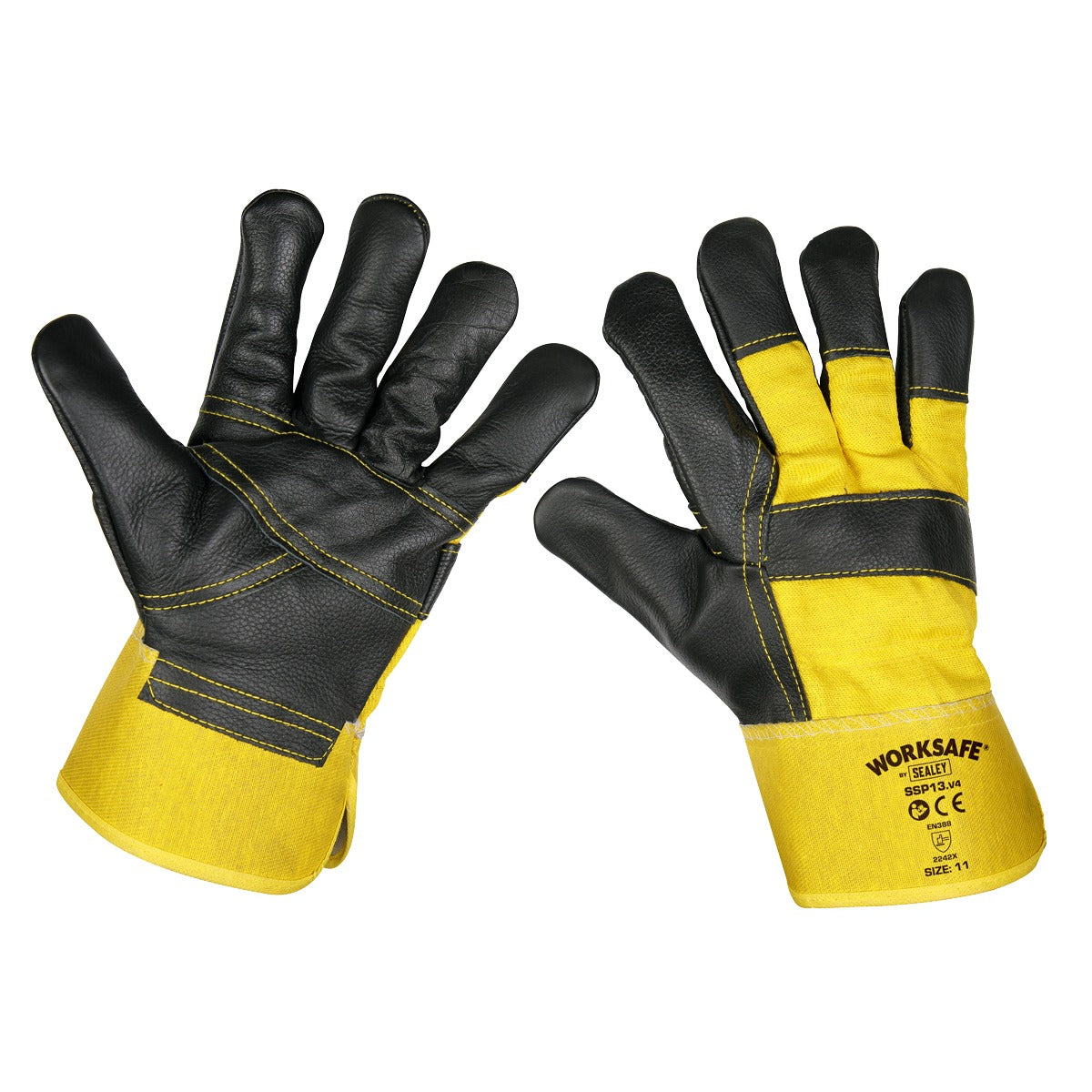 Worksafe Rigger's Gloves with Hide Palm - Pair SSP13