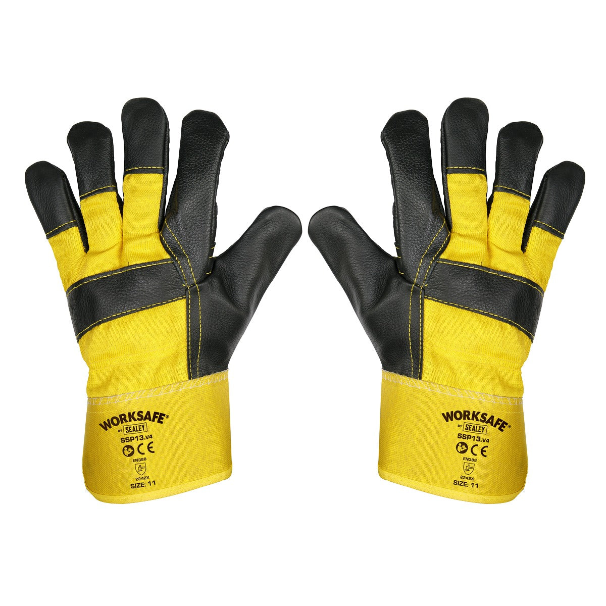 Worksafe Rigger's Gloves with Hide Palm - Pair SSP13