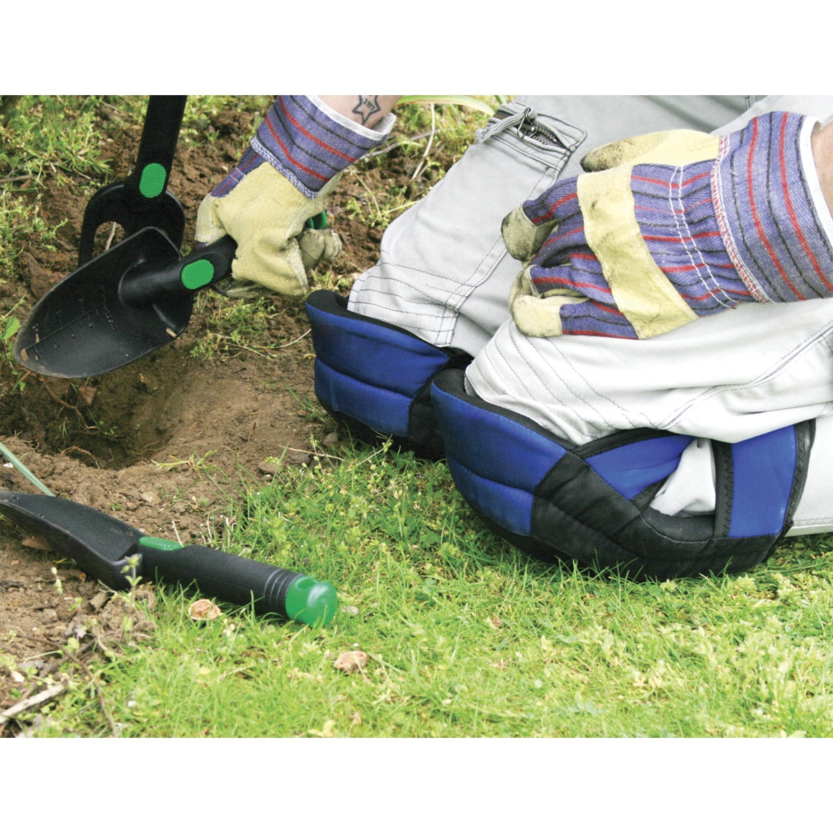 Worksafe Heavy-Duty Double Gel Knee Pads - Pair SSP63