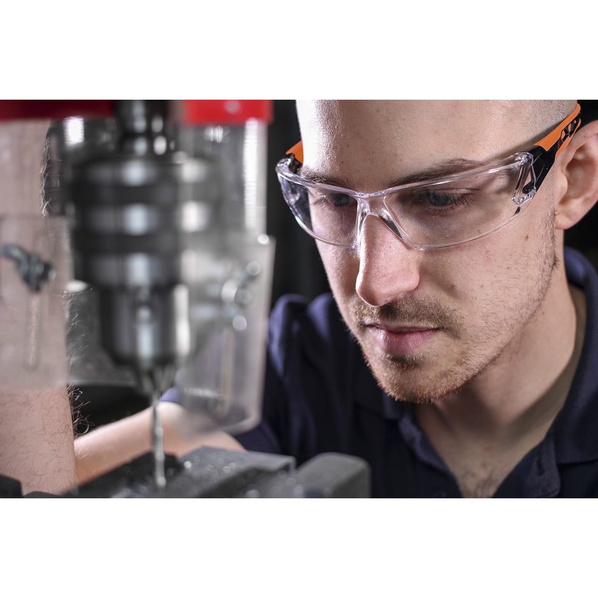 Worksafe Safety Spectacles - Clear Lens SSP66