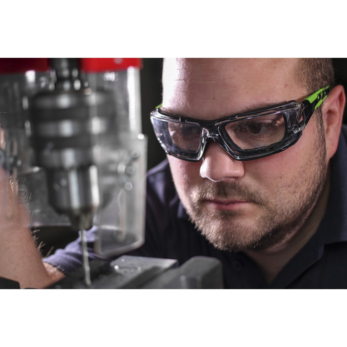 Worksafe Safety Spectacles with EVA Padding - Clear Lens SSP68
