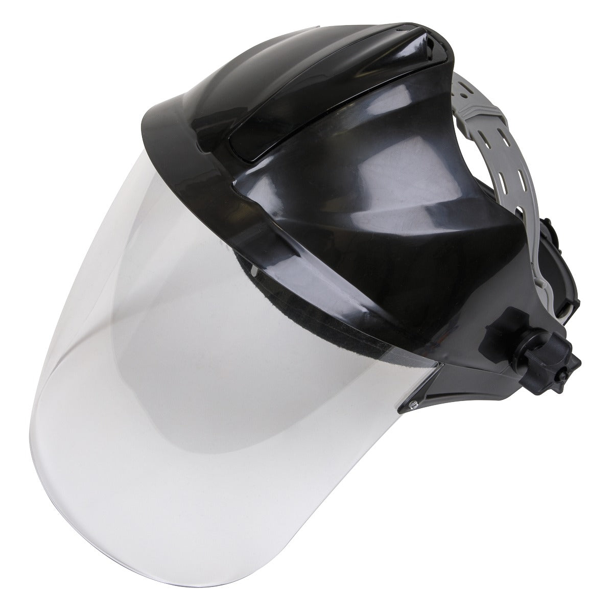 Worksafe Deluxe Brow Guard with Aspherical Polycarbonate Full Face Shield SSP78