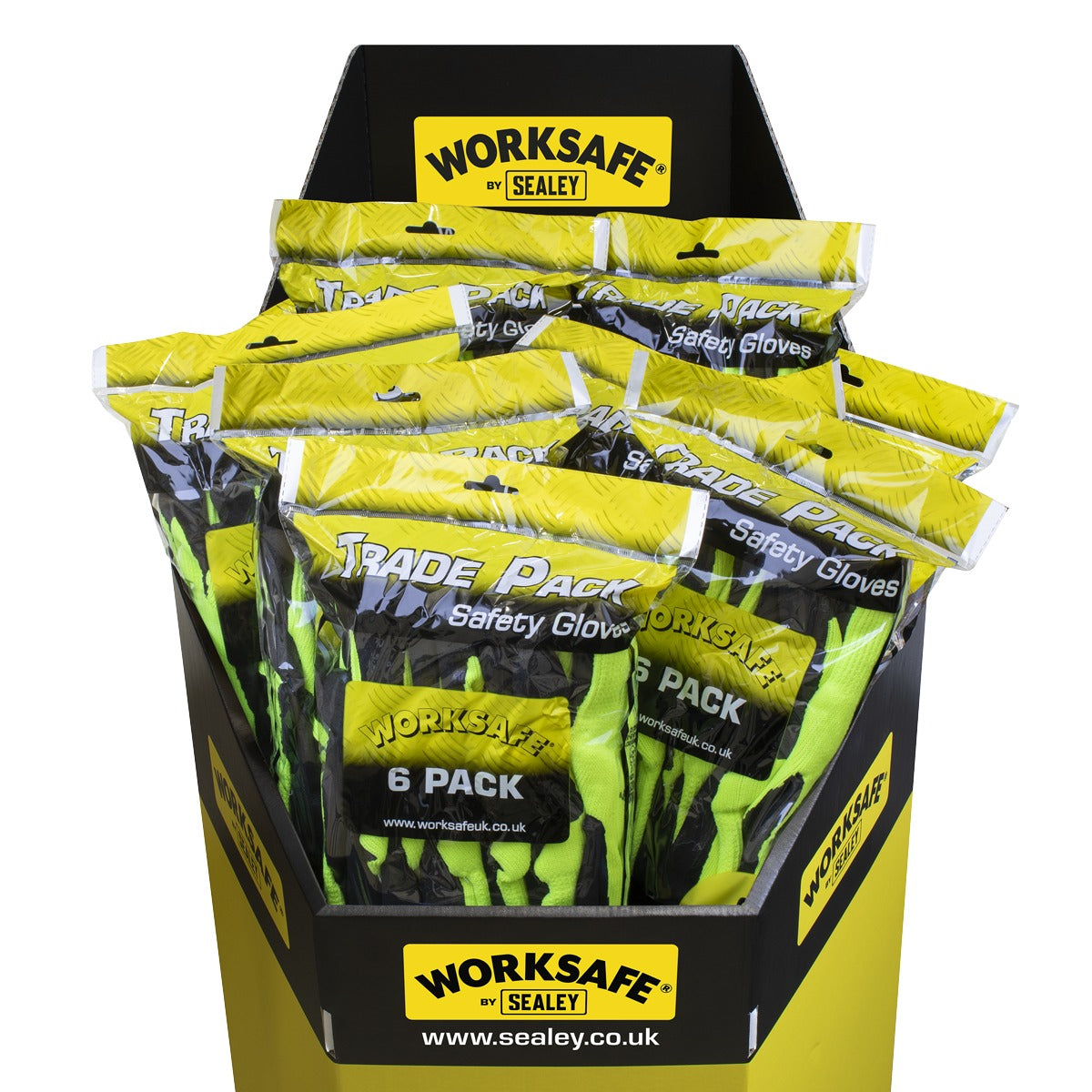 Worksafe Thermal Super Grip Gloves, Large - Pack of 6 Pairs TSP126/6