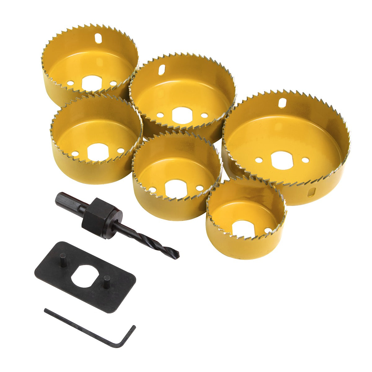 Worksafe Downlight Hole Saw Kit 9pc WDLK