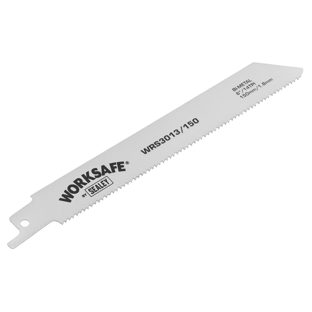 Worksafe Reciprocating Saw Blade 150mm 14tpi - Pack of 5 WRS3013/150