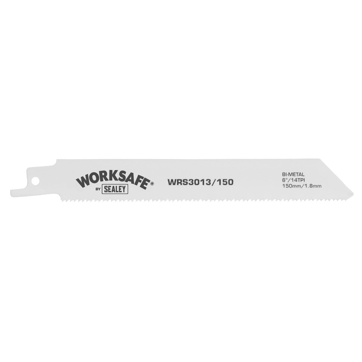 Worksafe Reciprocating Saw Blade 150mm 14tpi - Pack of 5 WRS3013/150