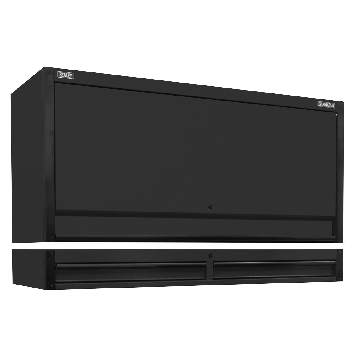 Superline PRO Black Edition Top Hutch & 2 Drawer Riser 1549mm AP6203BE
