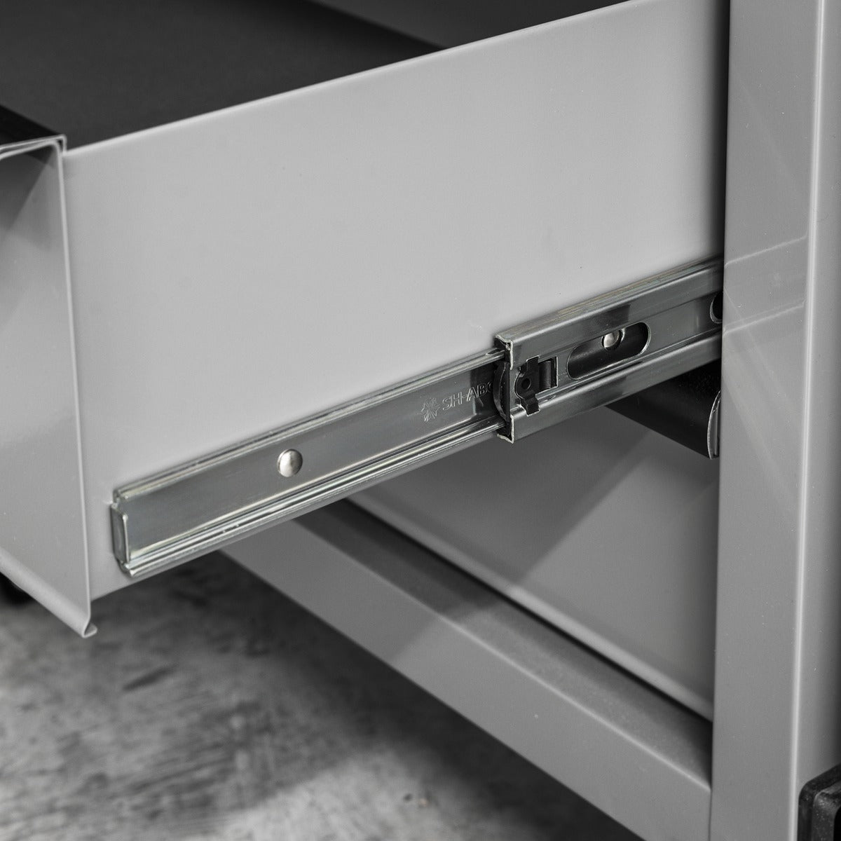 Superline PRO Black Edition Modular Mobile Cabinet 5 Drawer 650mm APMS34BE