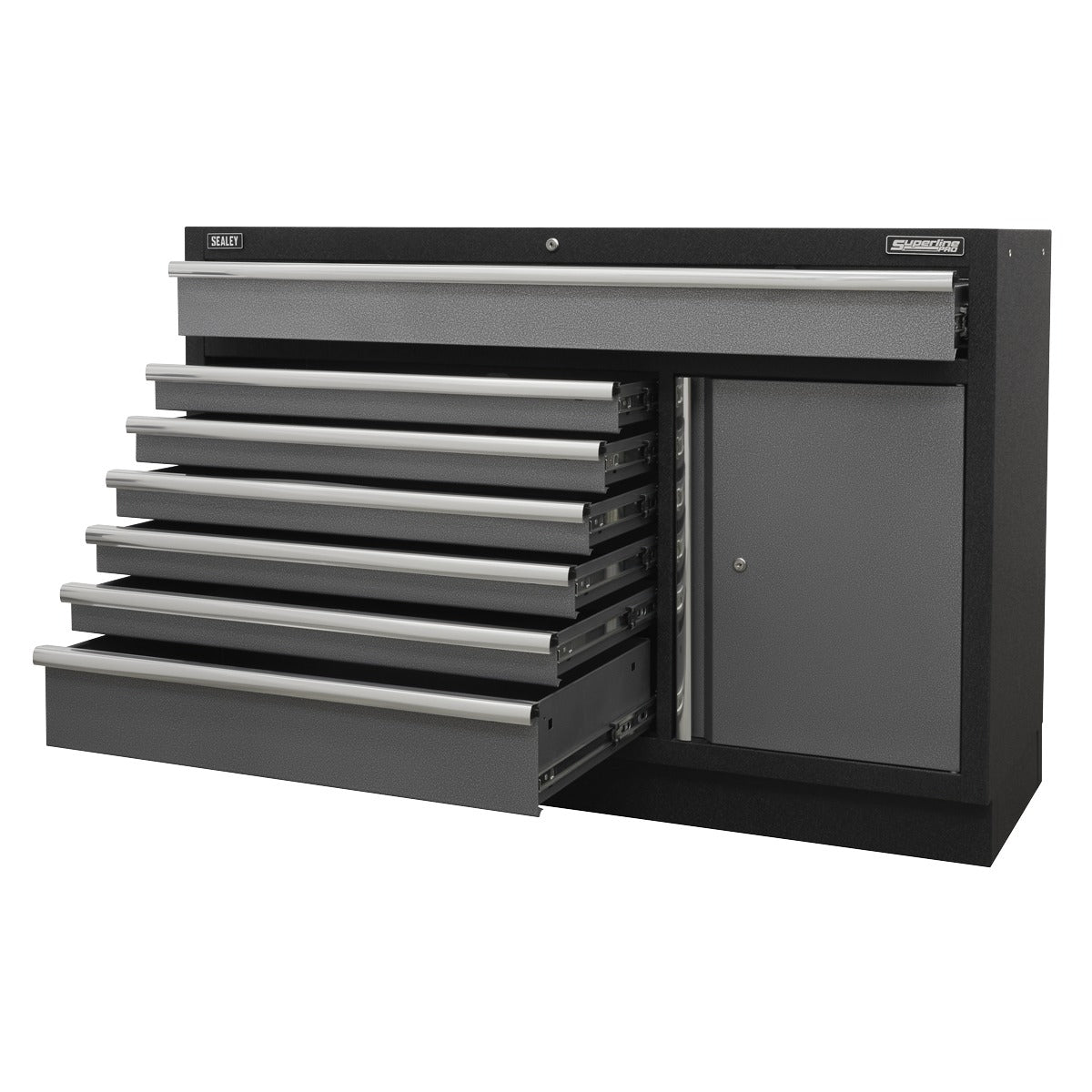 Superline PRO Modular Floor Cabinet 7 Drawer 1360mm APMS64